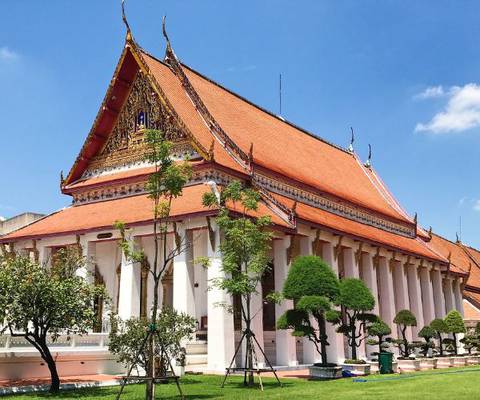 Bangkok national museum Hotel Riva Surya Bangkok