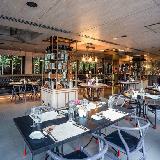 The babble & grill restaurant Riva Surya Bangkok Hotel