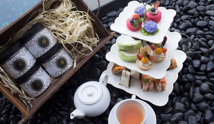Riva tea time Riva Surya Bangkok Hotel Riva tea time Riva Surya Bangkok Hotel
